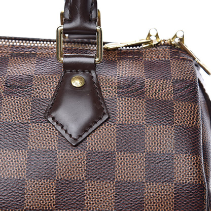 Louis Vuitton Damier Ebene Speedy Bandouliere 25 13 of 13