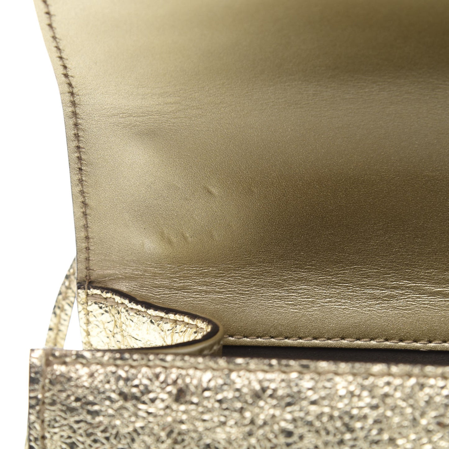 Galassia Small Padlock Shoulder Bag Platino