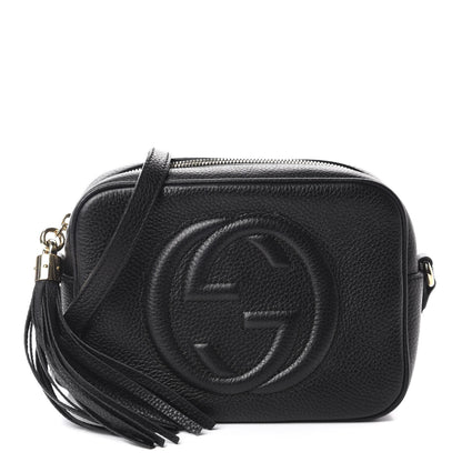 Gucci Pebbled Calfskin Small Soho Disco Bag Black 1 of 12