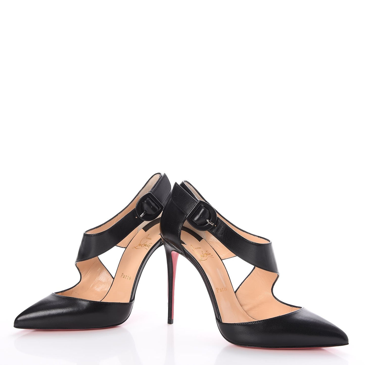 Nappa Sharpeta 100 Pumps 39 Black
