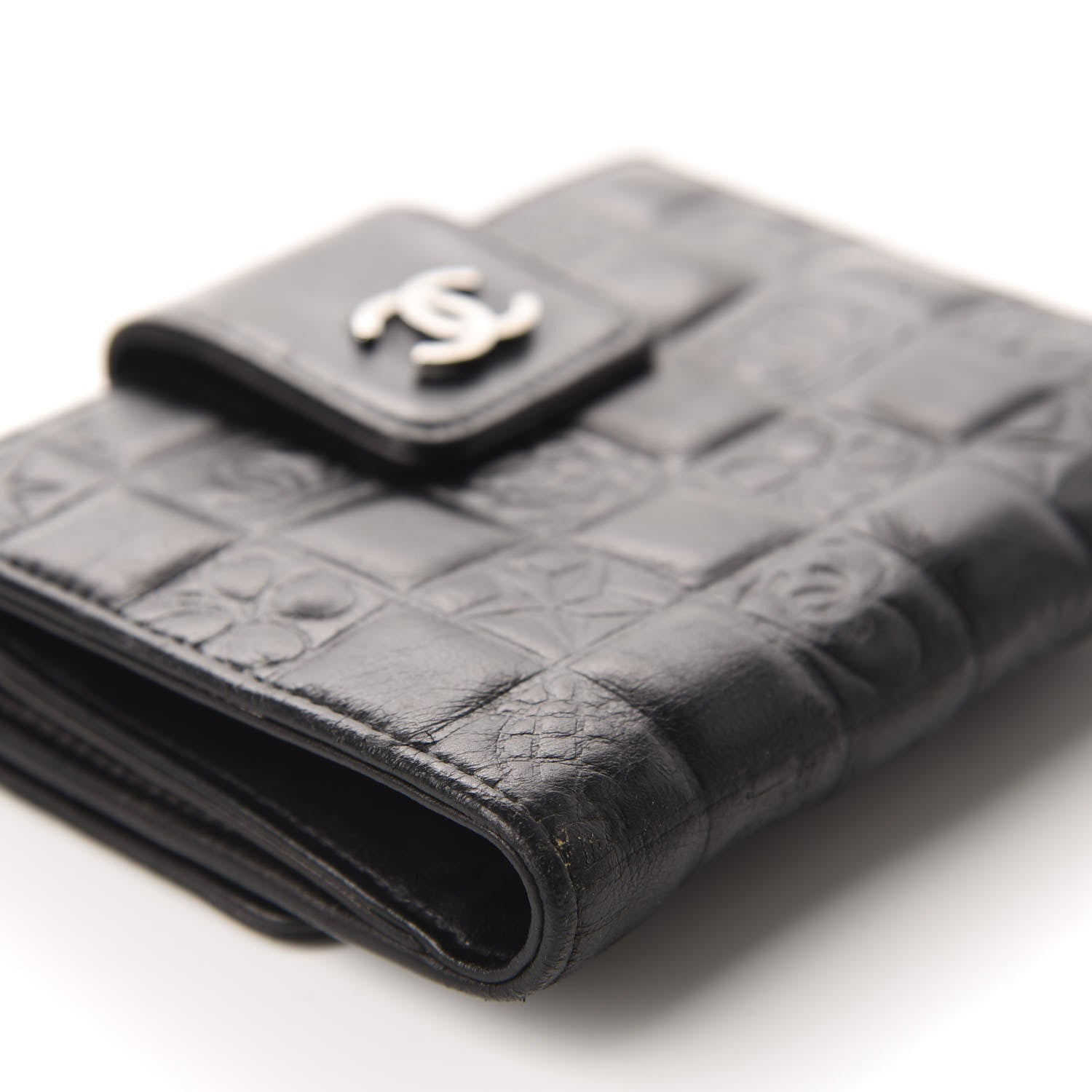 Chanel Lambskin Precious Symbols French Wallet Black 6 of 11