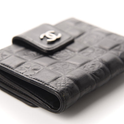 Chanel Lambskin Precious Symbols French Wallet Black 6 of 11