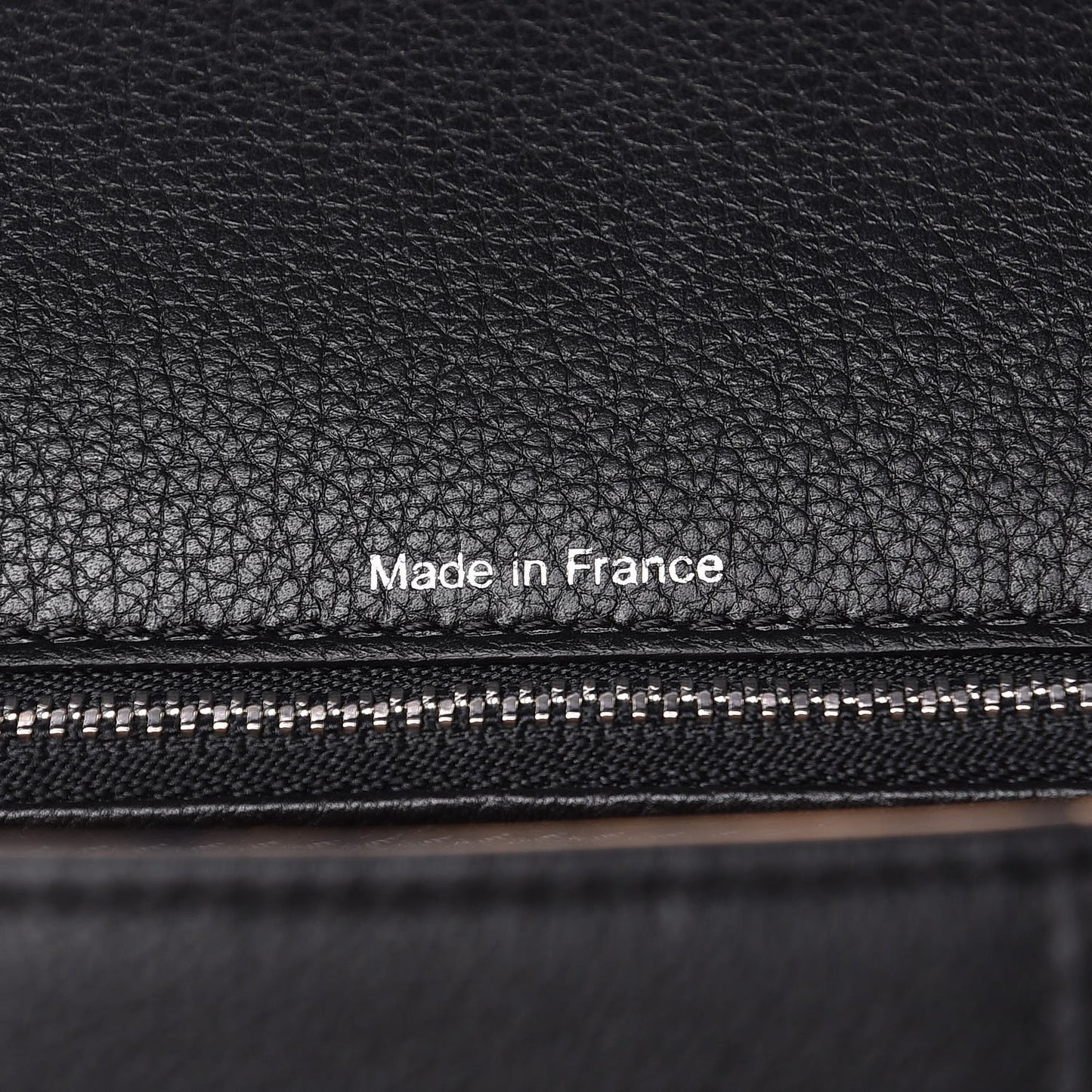 Grained Calfskin GM Brillant Satchel Black