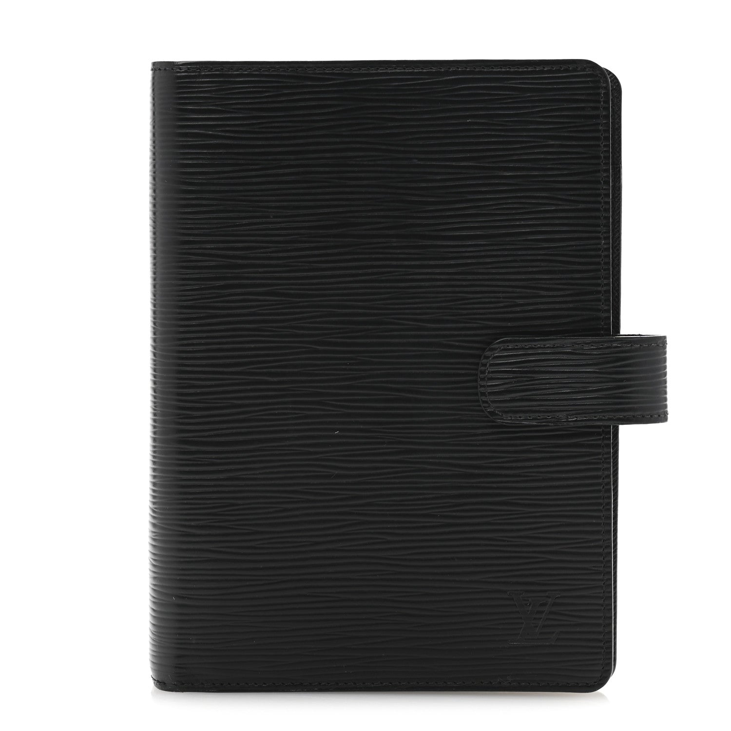 Louis Vuitton Epi Small Ring Agenda Cover Black 1 of 10
