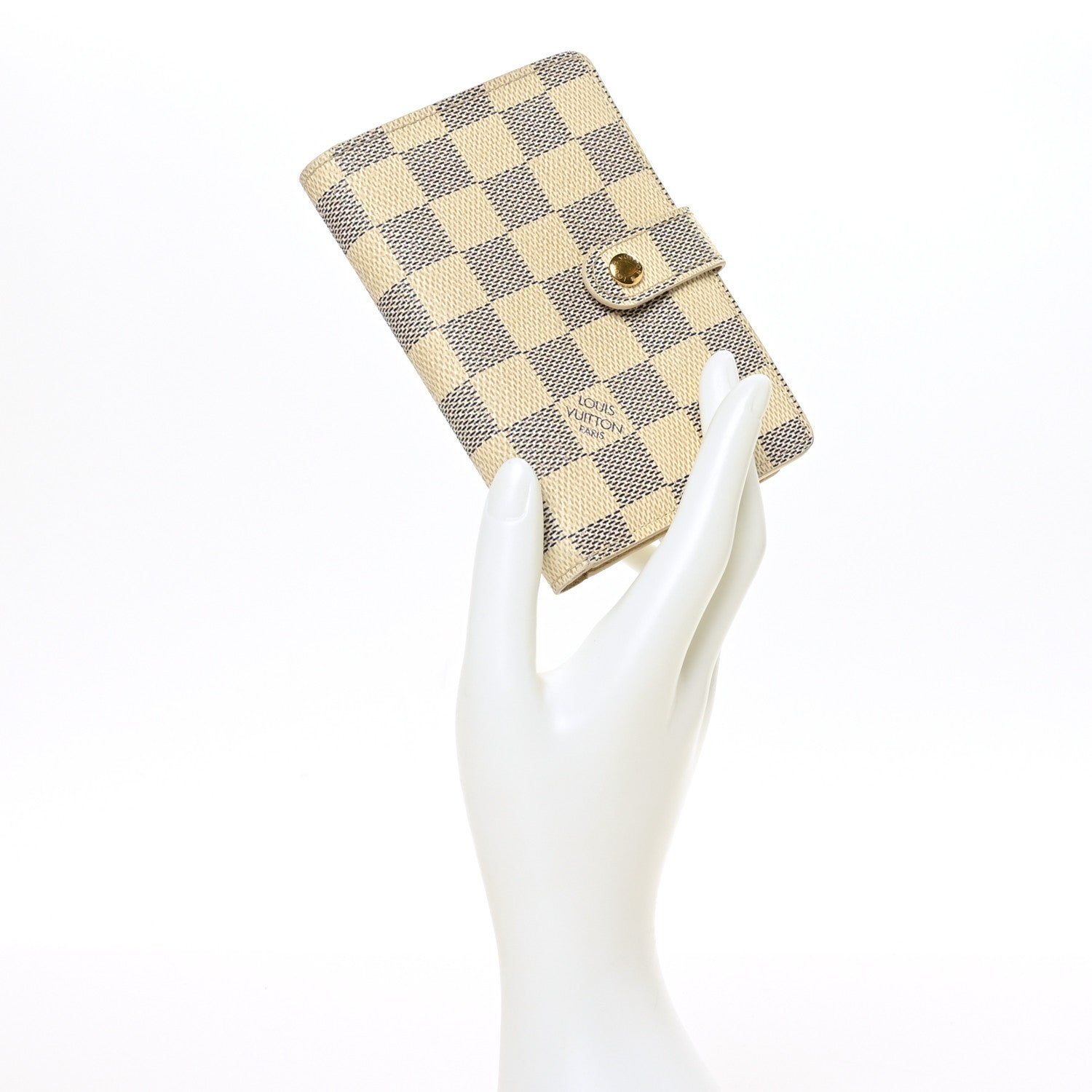 Louis Vuitton Damier Azur French Purse Wallet 2 of 7