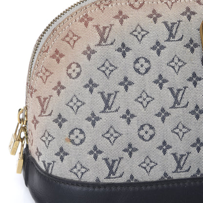 Louis Vuitton Mini Monogram Alma Long Blue 6 of 16