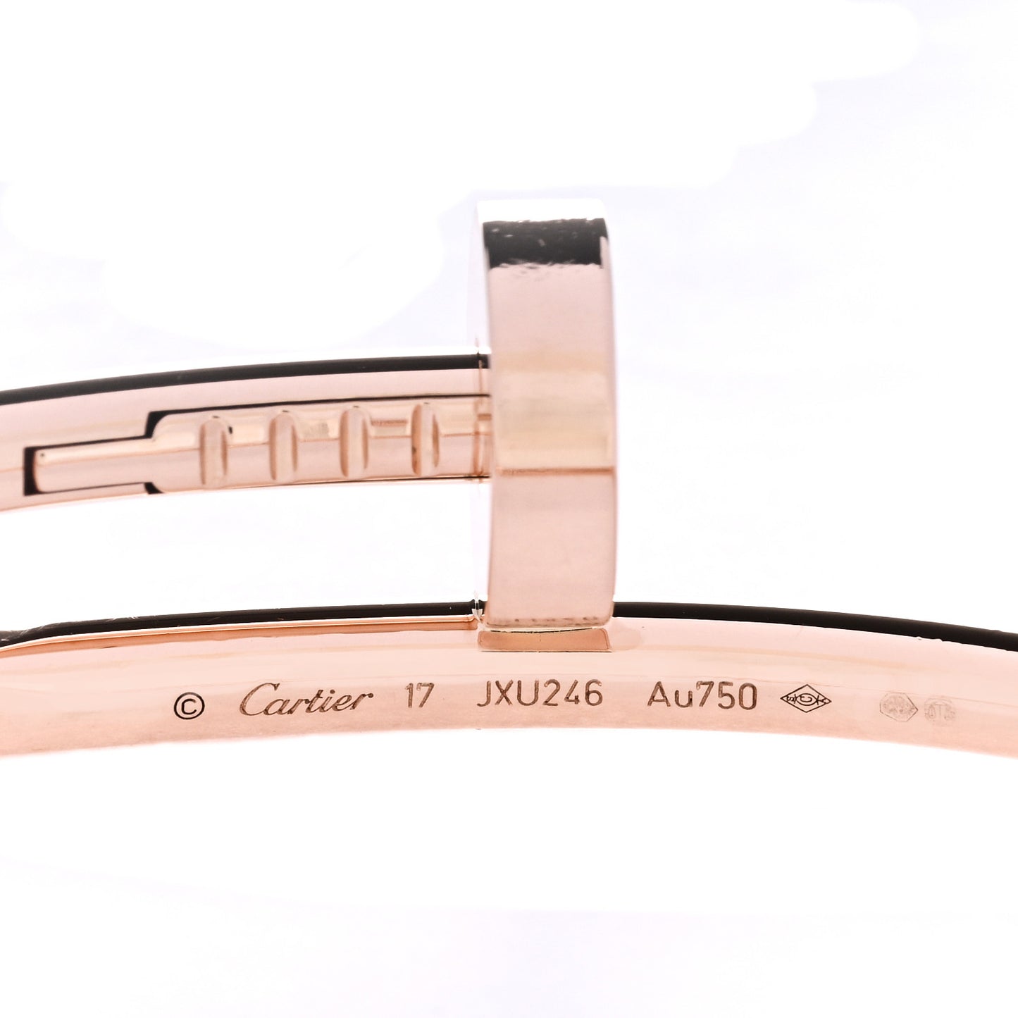 18K Pink Gold Juste Un Clou Bracelet 17