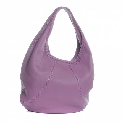 Bottega Veneta Leather Cervo Hobo Lilac 3 of 9