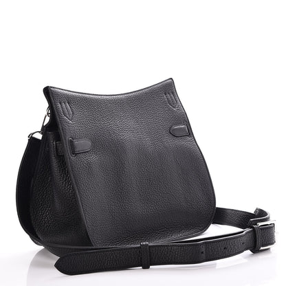 Hermes Taurillon Clemence Jypsiere 28 Black 3 of 7