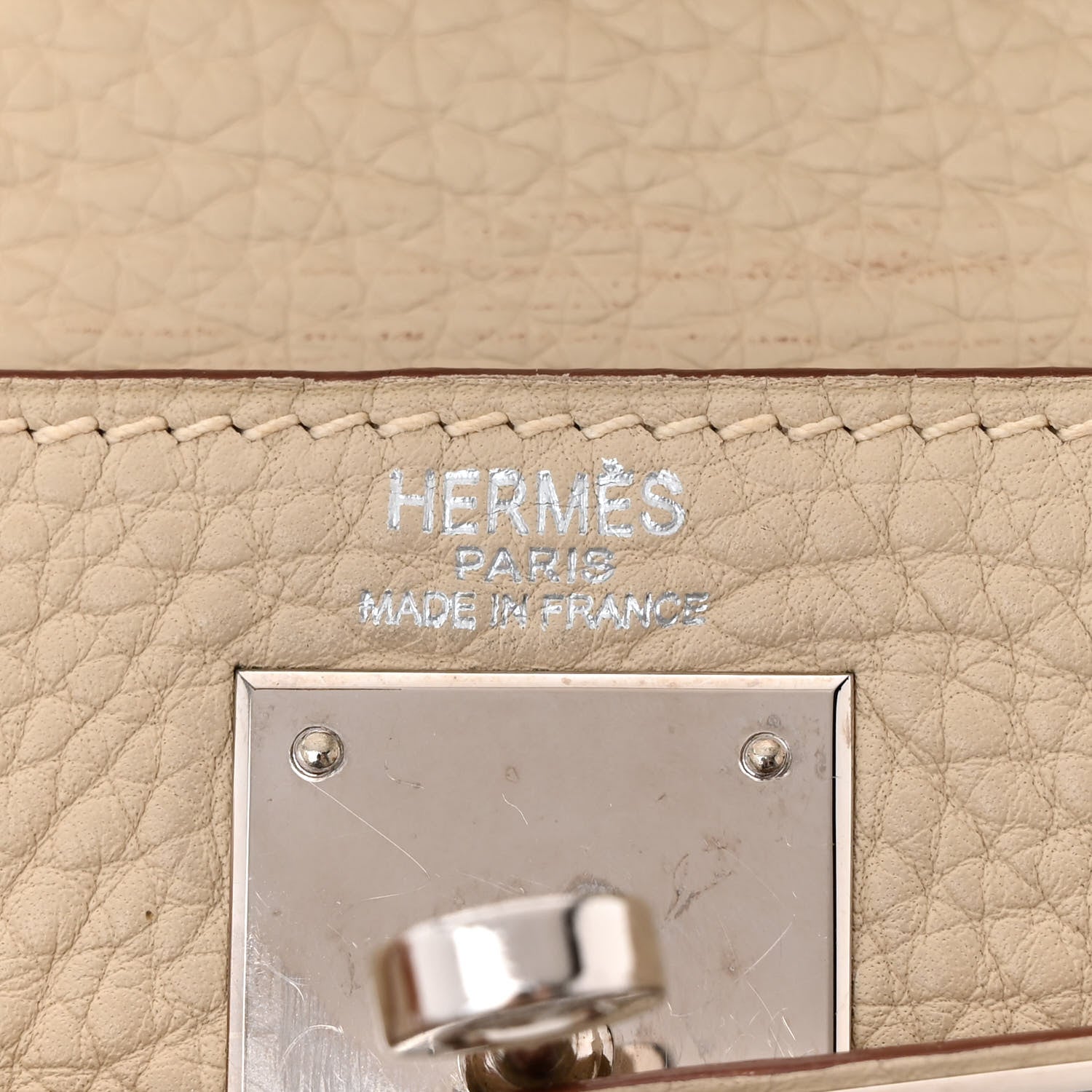 Hermes Taurillon Clemence Kelly Retourne 28 Parchemin 6 of 17