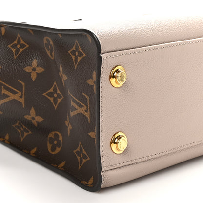 Louis Vuitton Calfskin Monogram On My Side PM Greige 8 of 9