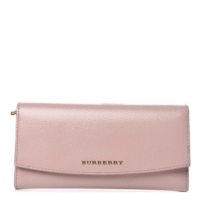 Burberry Patent Porter Continental Wallet Orchid 1 of 12