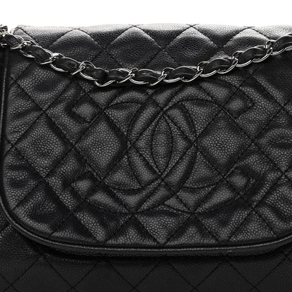 Chanel Caviar Quilted Timeless Accordion Flap Black 10 of 12
