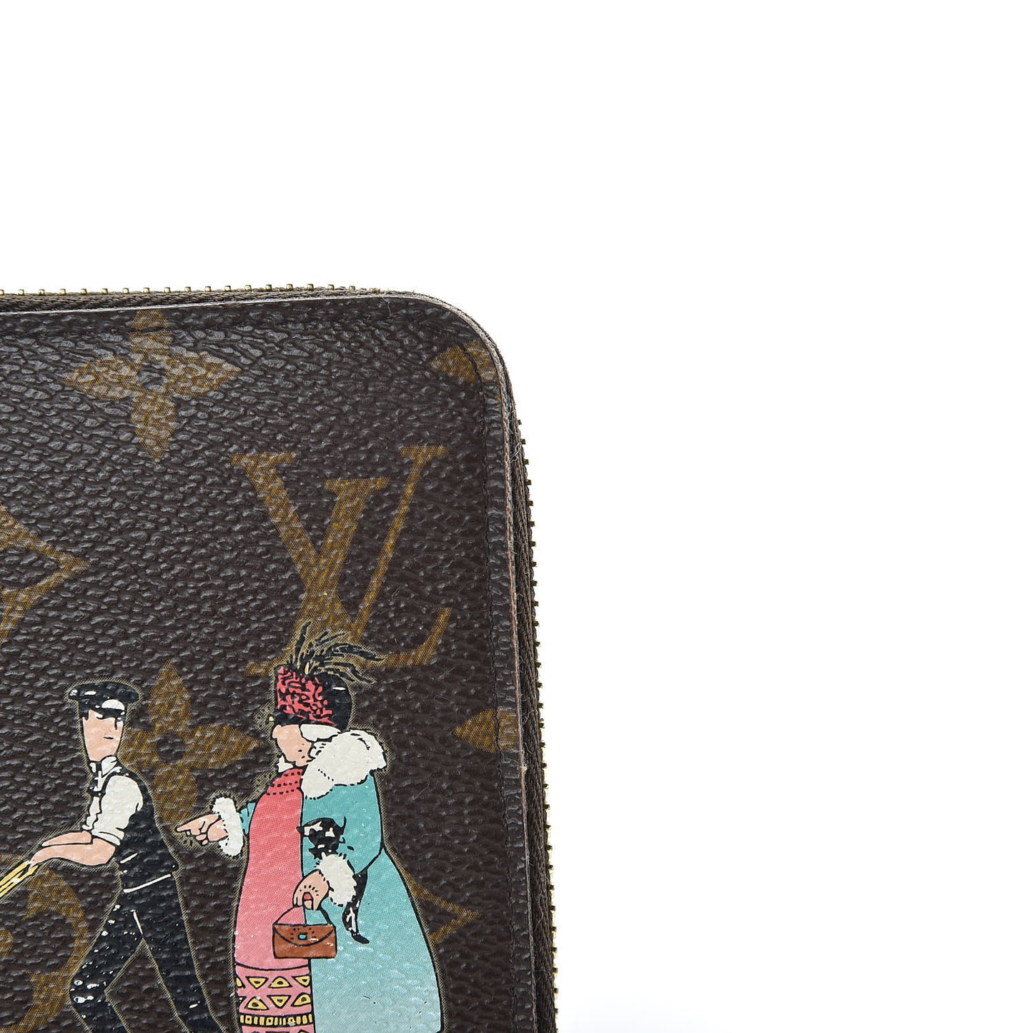Monogram Illustre Zippy Wallet Rose