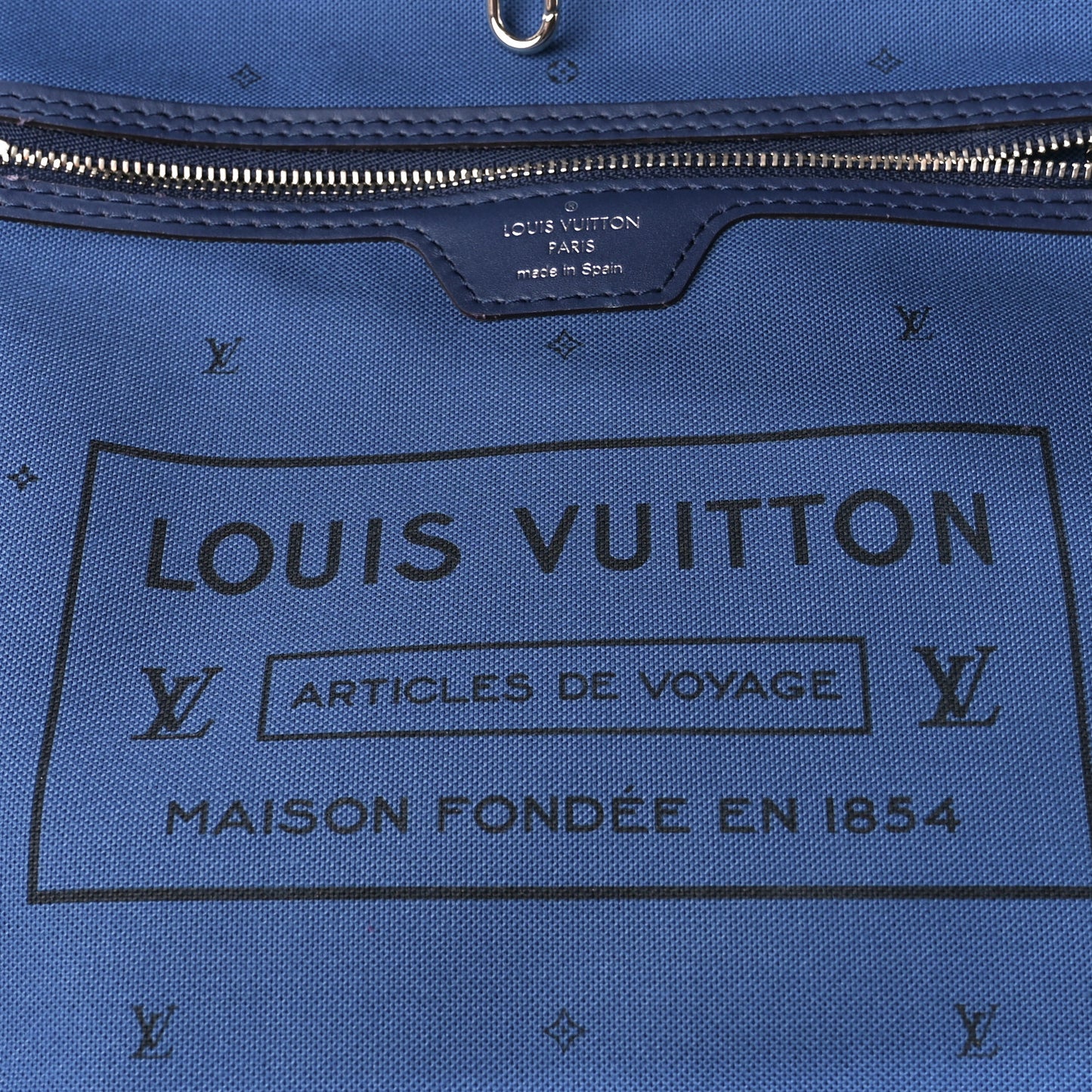 Monogram Escale Neverfull MM Blue