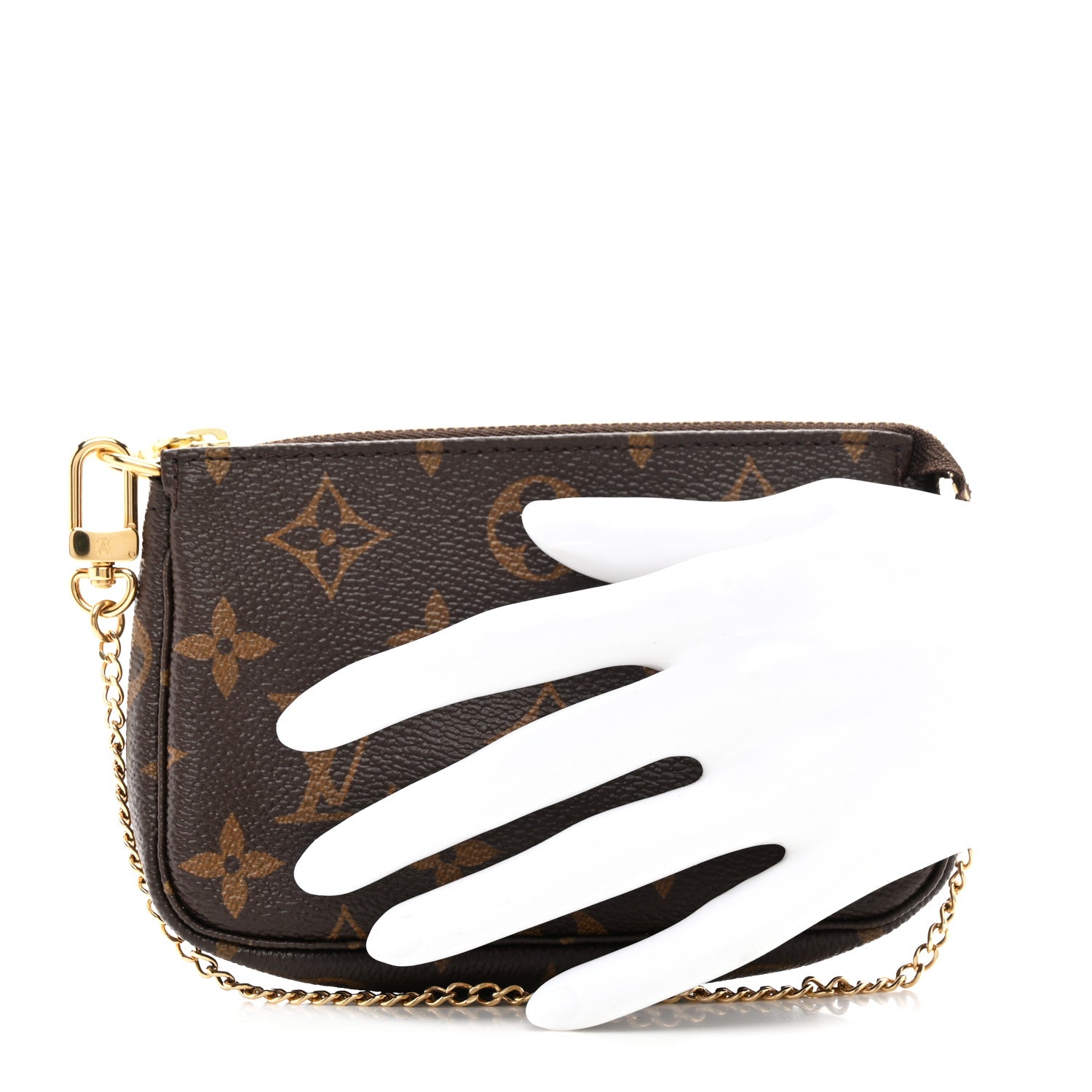 Louis Vuitton Monogram Mini Pochette Accessories 2 of 8