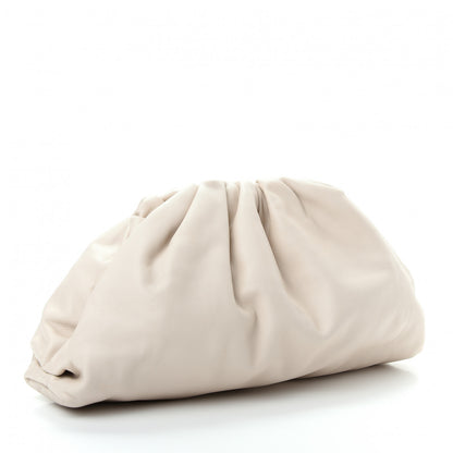 Bottega Veneta Smooth Butter Calf The Pouch Oversized Clutch Mist 2 of 8