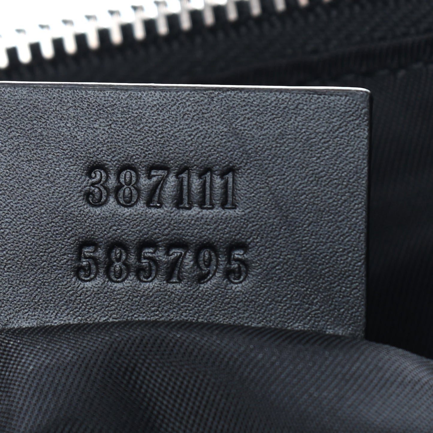 GG Supreme Monogram Web Messenger Bag Black