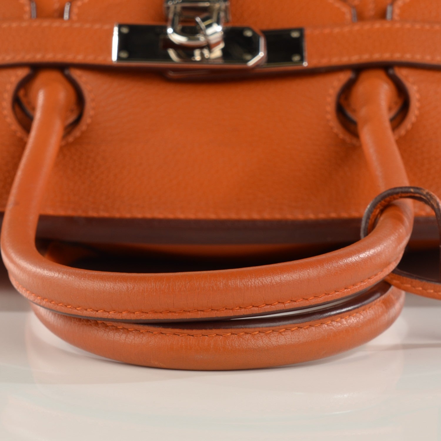 Hermes Taurillon Clemence Birkin 35 Potiron 9 of 21