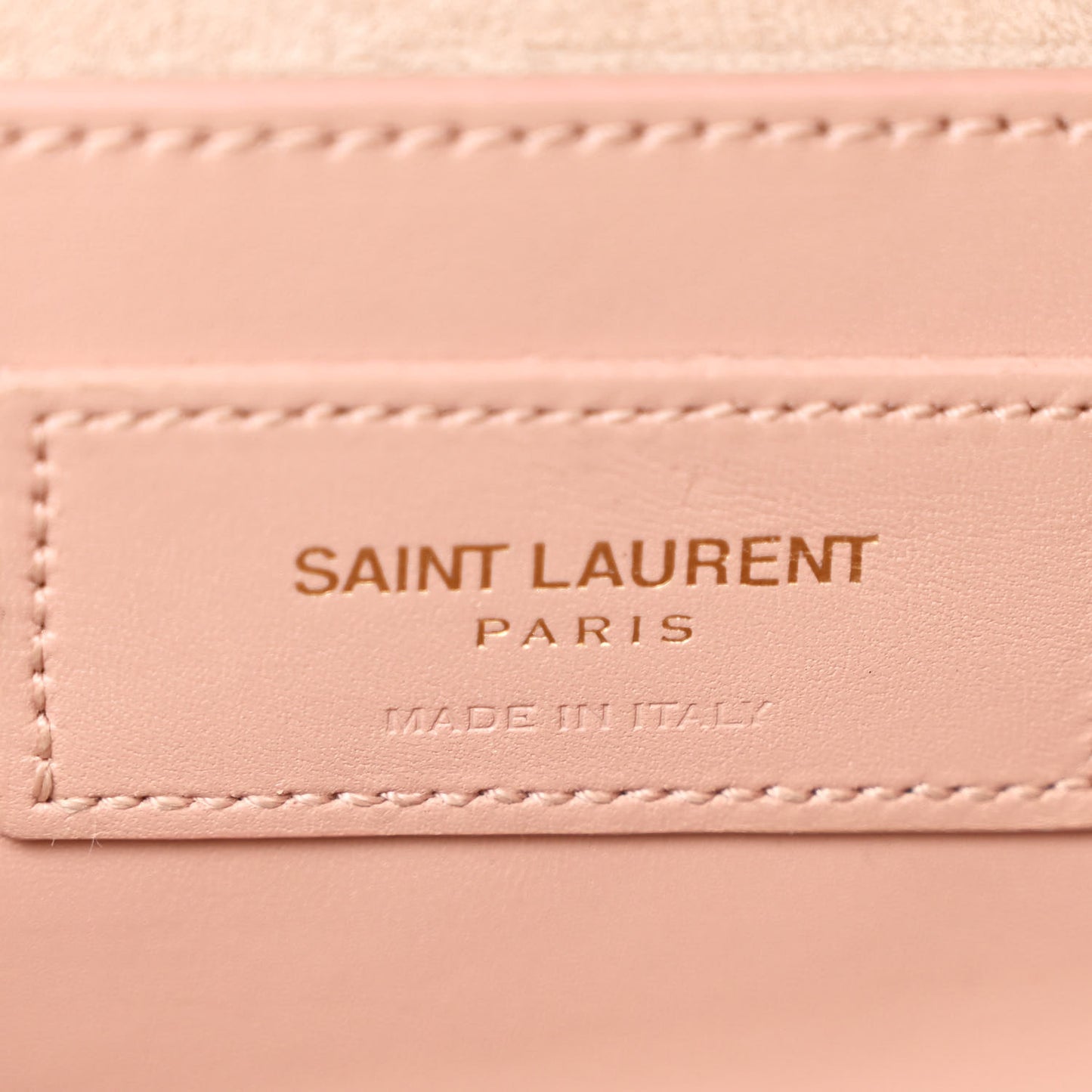 Smooth Calfskin Medium Classic Monogram Kate Tassel Satchel Pink