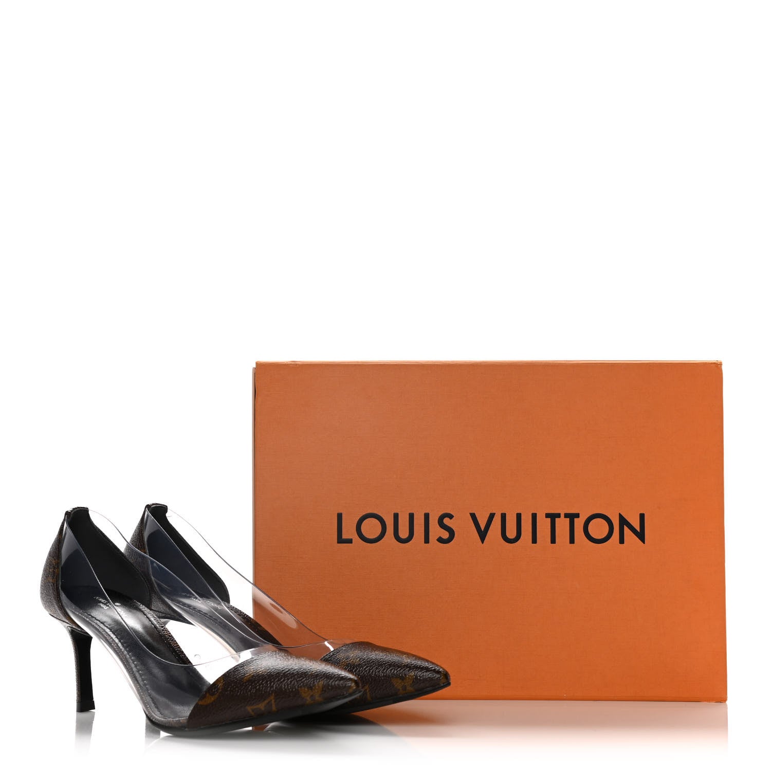 Louis Vuitton Monogram PVC Cherie Pumps 38 11 of 11