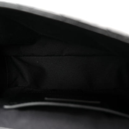 Saint Laurent Sheepskin Mixed Matelasse Triquilt Medium Monogram Monochrome College Bag Black 5 of 11