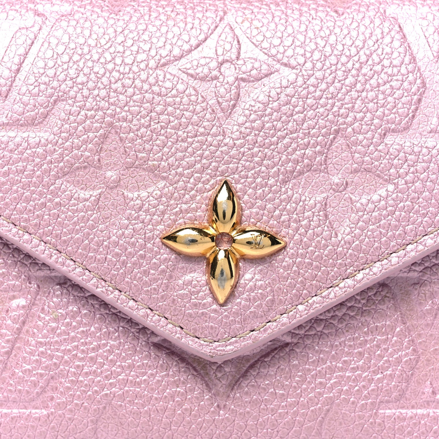 Louis Vuitton Empreinte Monogram Flower Victorine Wallet Pearly Lilac 7 of 7