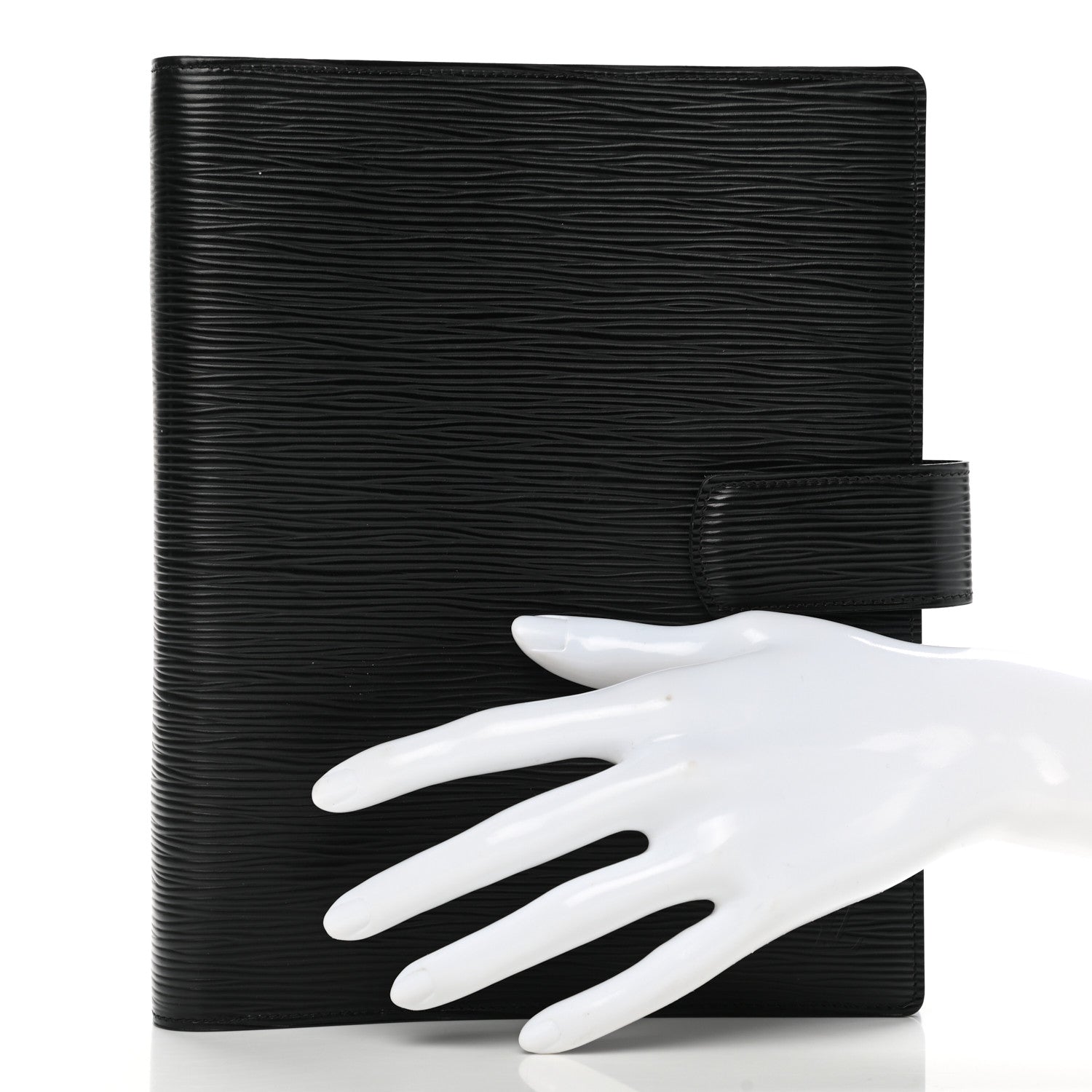 Louis Vuitton Epi Large Ring Agenda Black 2 of 8