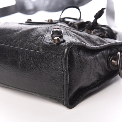 Balenciaga Agneau Classic Hardware Mini City Black 9 of 12