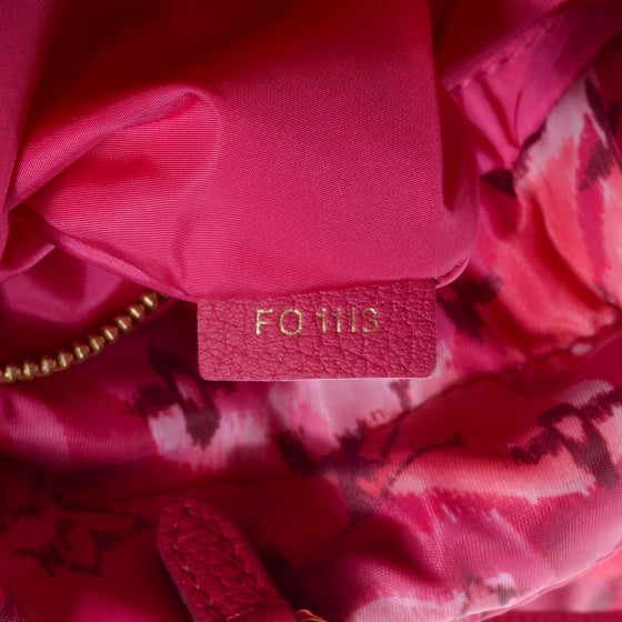 Nylon Monogram Ikat Noefull MM Rose Indien