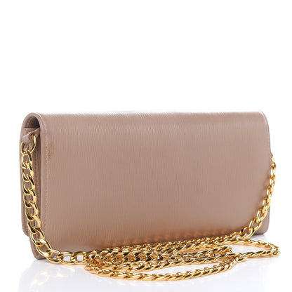 Prada Vitello Move Chain Wallet Cammeo 3 of 12