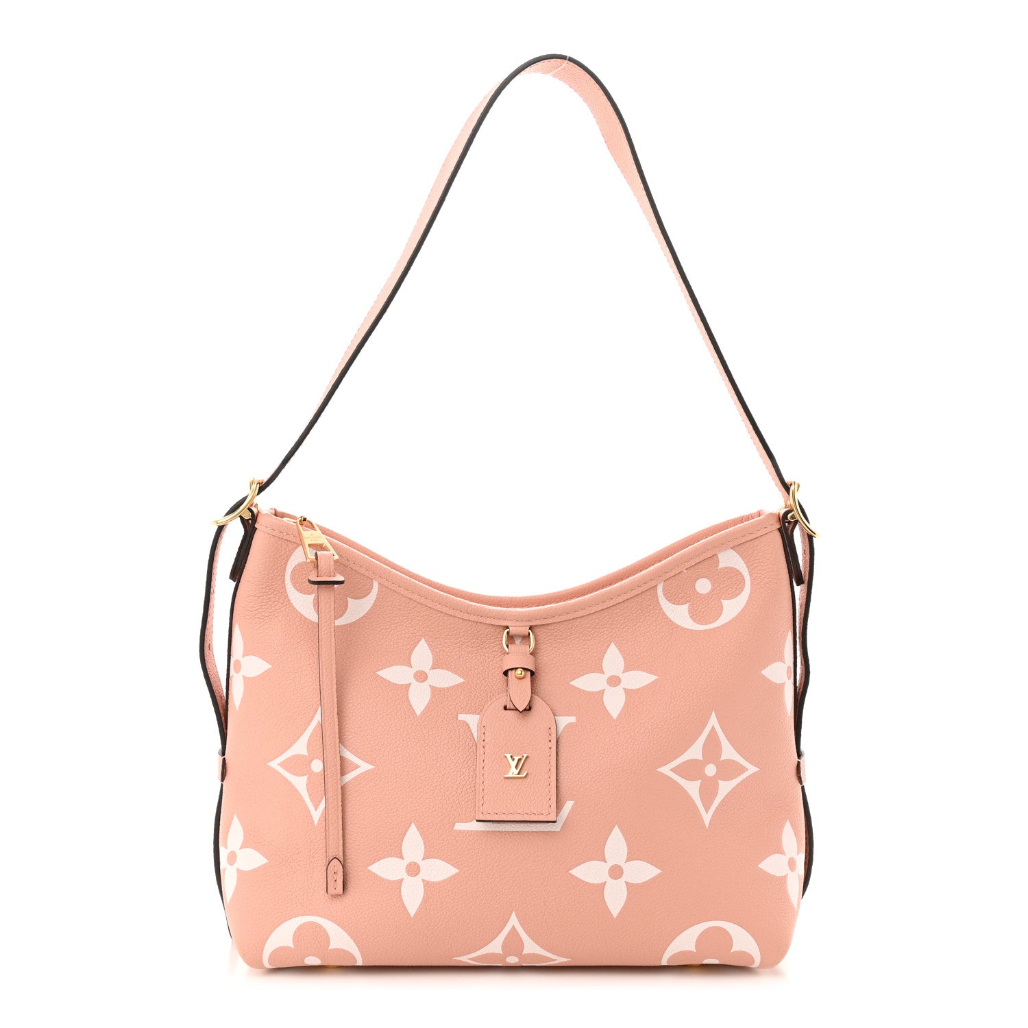 Louis Vuitton Empreinte Monogram Giant CarryAll PM Trianon Pink Cream 1 of 9