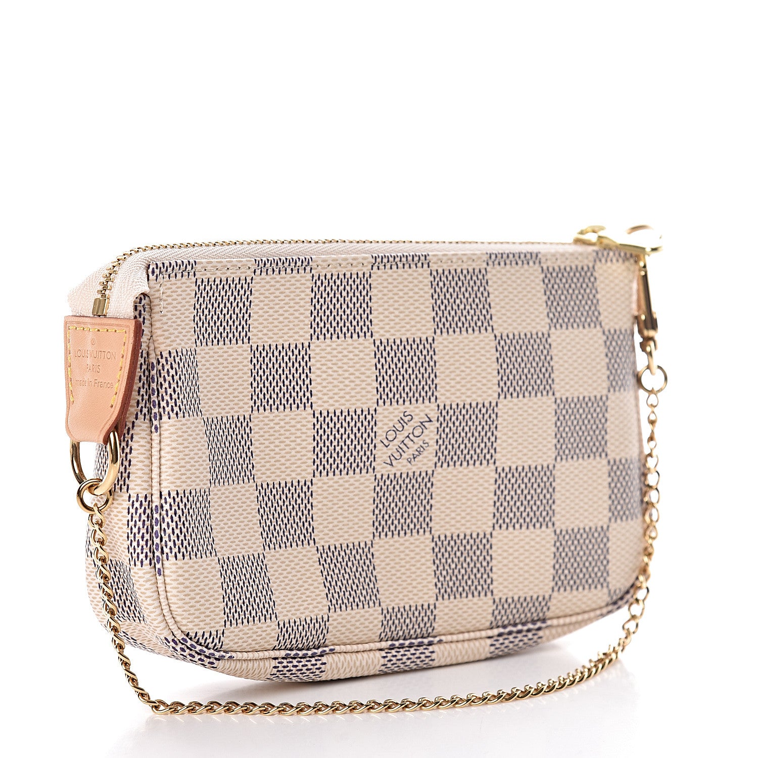 Louis Vuitton Damier Azur Mini Pochette Accessories 3 of 7