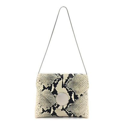 Khaite Calfskin Python Embossed Bobbi Bag Natural 1 of 8