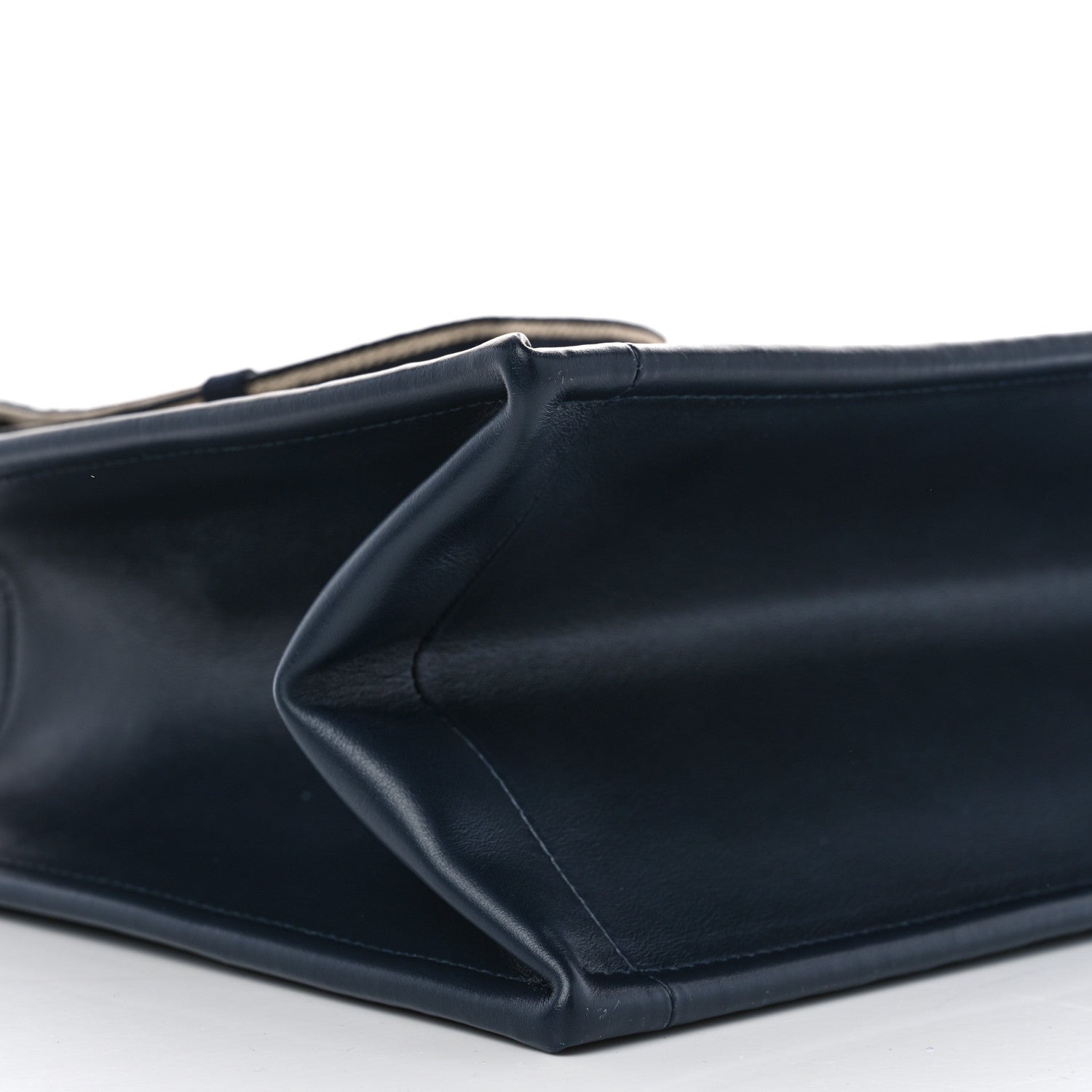 Christian Dior Oblique Calfskin Medium Book Tote With Strap Blue Multicolor 9 of 10