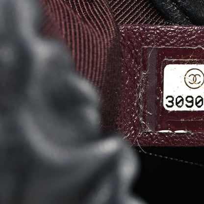 Chanel Lambskin Bucket Chain Drawstring Bag Black 7 of 10