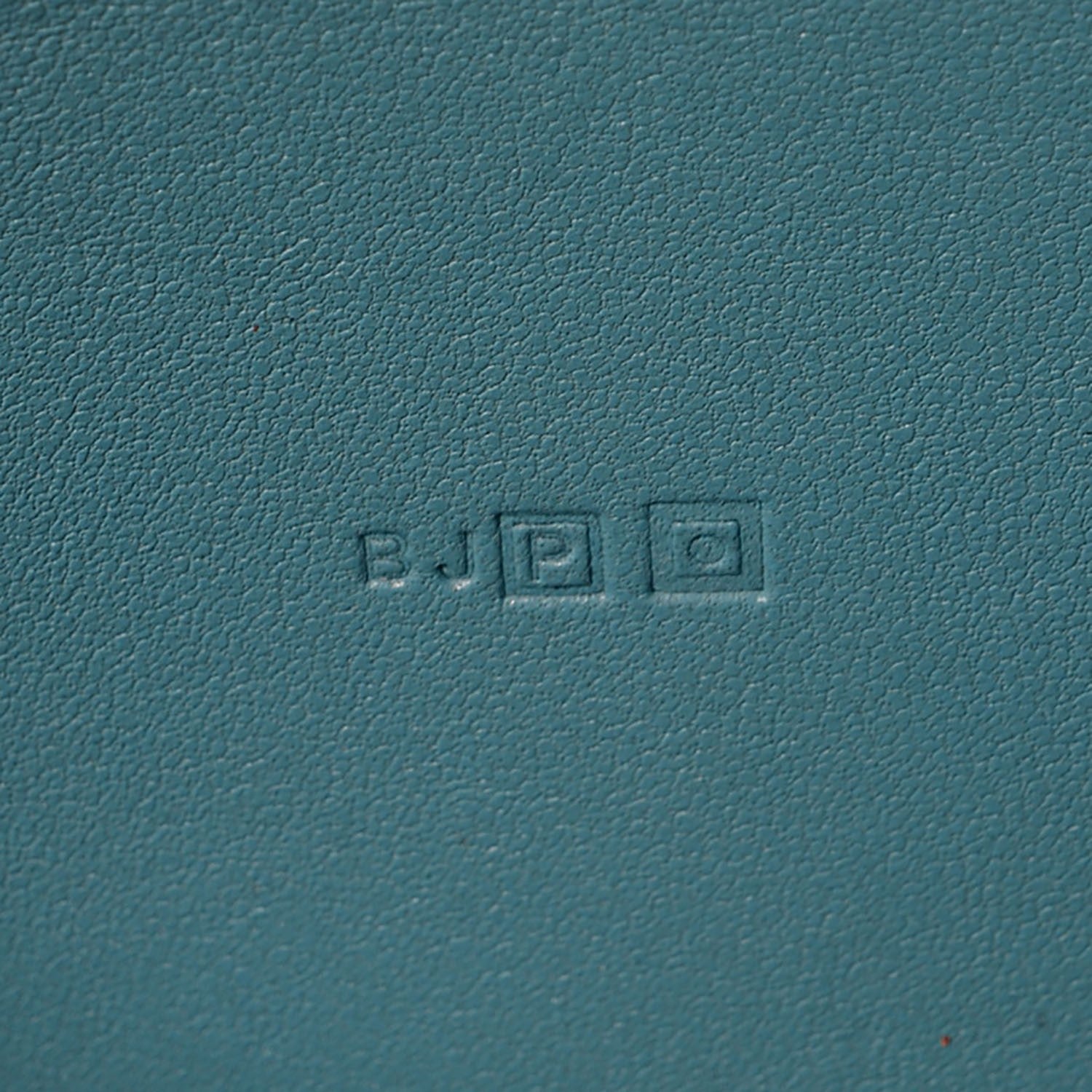 Hermes Taurillon Clemence Dogon Duo Wallet Blue Jean 10 of 12