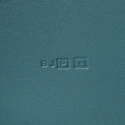 Hermes Taurillon Clemence Dogon Duo Wallet Blue Jean 10 of 12