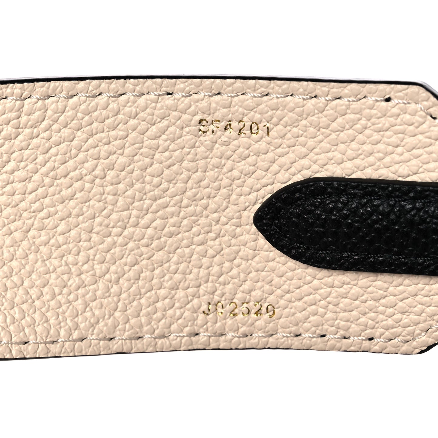 Empreinte Monogram Bandouliere Shoulder Strap Black Beige
