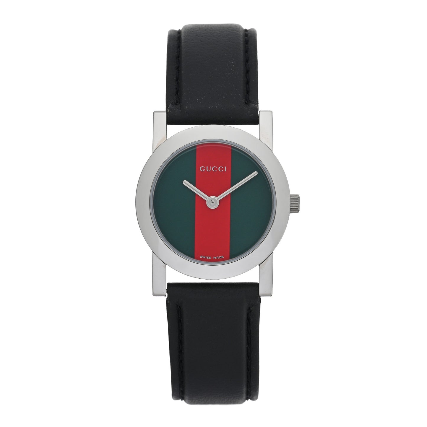 Stainless Steel Calfskin 27mm 5200L.1 Web Quartz Watch