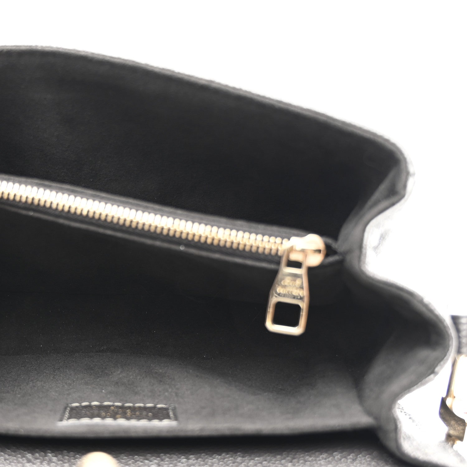 Louis Vuitton Shimmery Empreinte LV Ski Pochette Metis East West Gun Metal 6 of 10