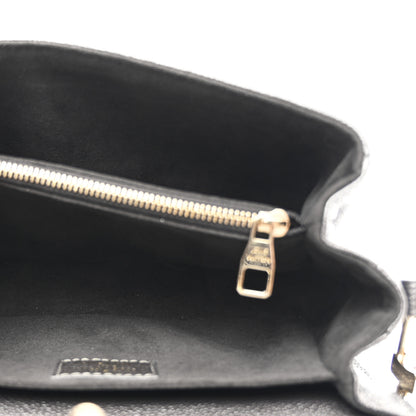 Louis Vuitton Shimmery Empreinte LV Ski Pochette Metis East West Gun Metal 6 of 10