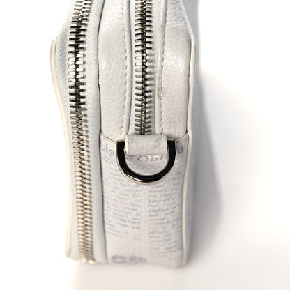 Christian Dior X DANIEL ARSHAM Grained Calfskin Newspaper Messenger White 10 of 10
