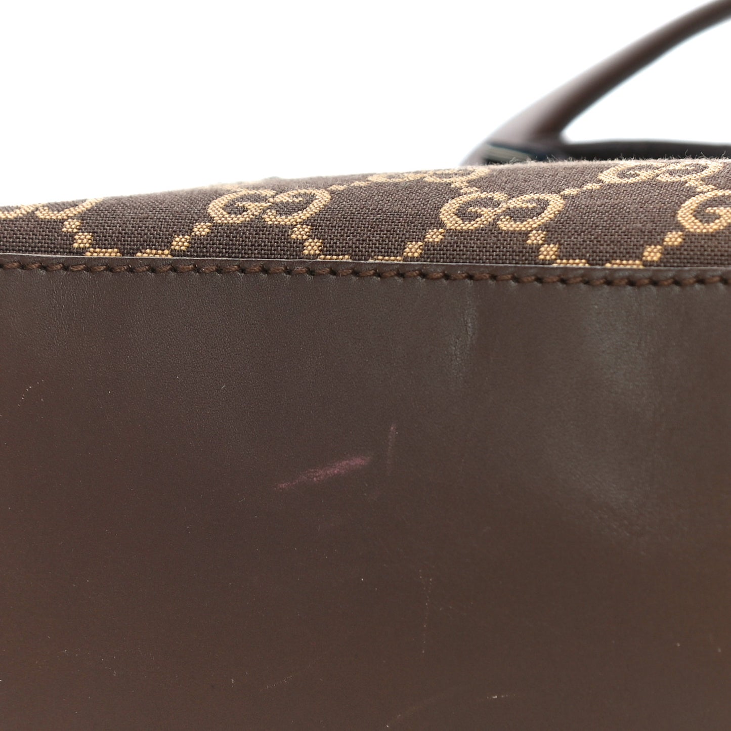 Monogram Shoulder Bag Dark Brown