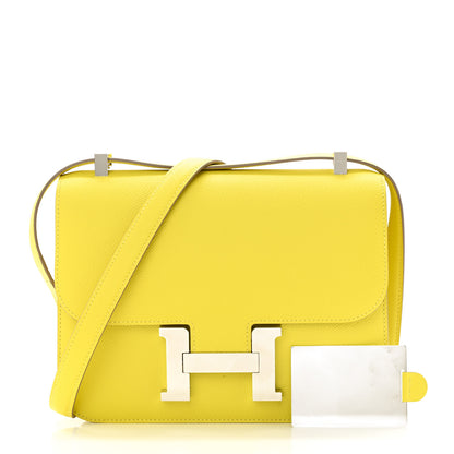 Hermes Epsom Constance 1-24 Lime 3 of 12