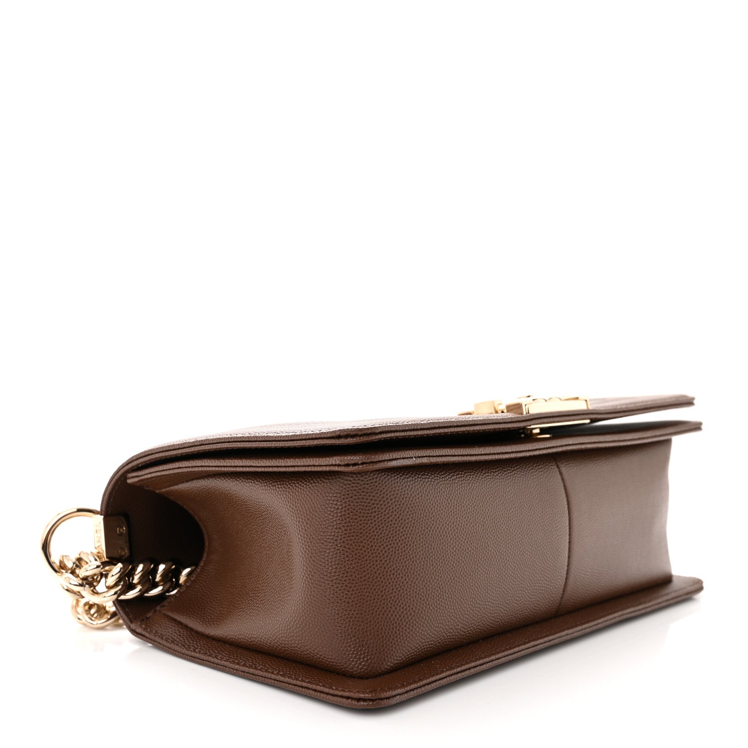 Chanel Caviar Quilted Medium Boy Flap Dark Brown 4 of 11