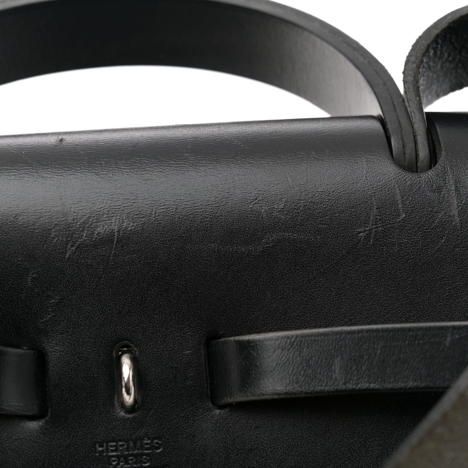 Hermes Toile H Berline Vache Hunter Herbag Zip 39 MM Black Ecru 13 of 15