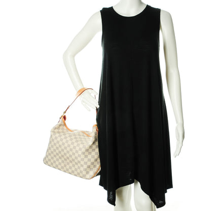 Louis Vuitton Damier Azur Delightful PM Pink 2 of 7