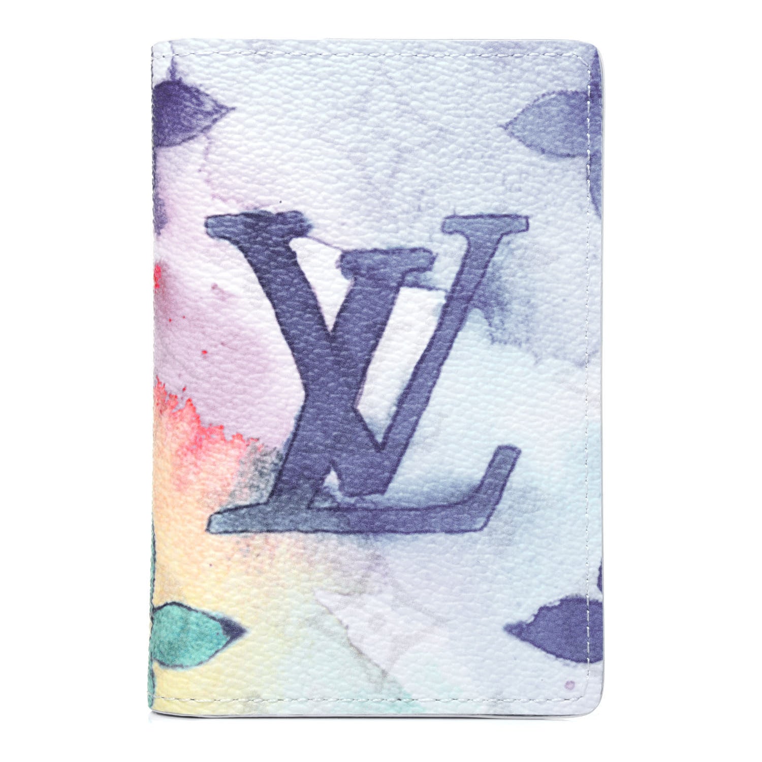 Louis Vuitton Monogram Watercolor Pocket Organizer NM Multicolor 1 of 11