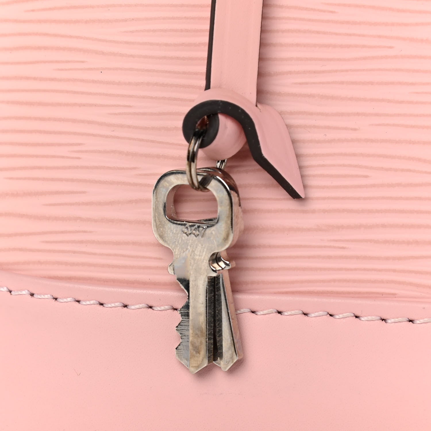 Louis Vuitton Epi Alma BB Rose Ballerine 10 of 17